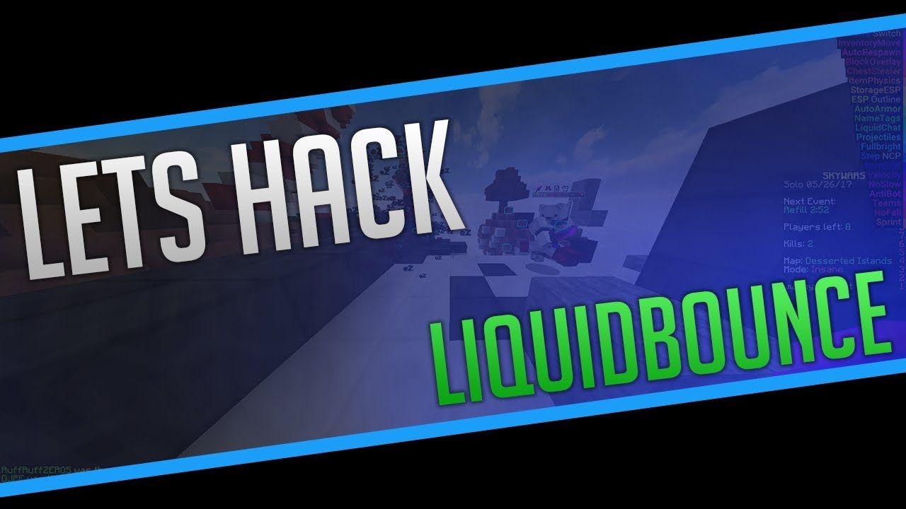 LiquidBounce b30 (with LabyMod)  | Let's Hack