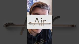 i dont understand the iphone air #apple #technology #iphone #iphoneair #timcook