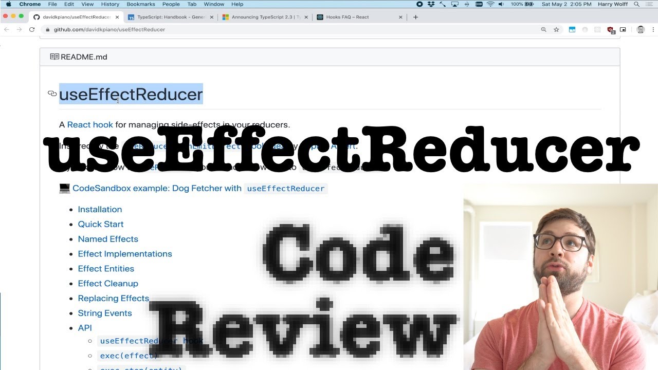 Code Review: useEffectReducer