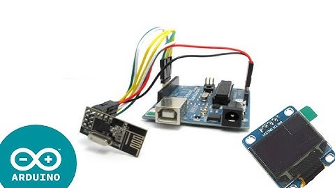 nRF24L01 передача данных с А0 на oled 128x64