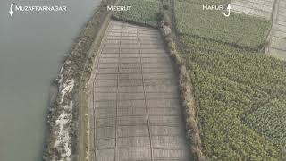 Meerut Drone Survey (RHS) | River Ganga Drainage System Mapping