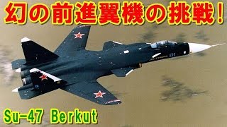 【ロシア】幻の前進翼機『Su-47』ベールクトが採用されなかった理由とは！？斬新な機体形状で未知の技術を切り開こうとした赤い星の戦闘機「スホーイ」の挑戦の記憶とは 【ポイントＴＶ】エリア88が好き
