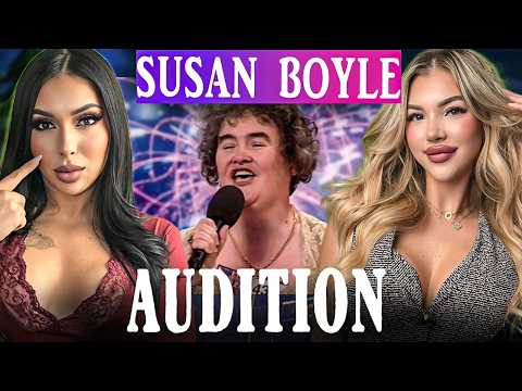 Foreign Girls REACT to Susan Boyle - Audition