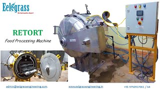 Eelgrass Retort machine