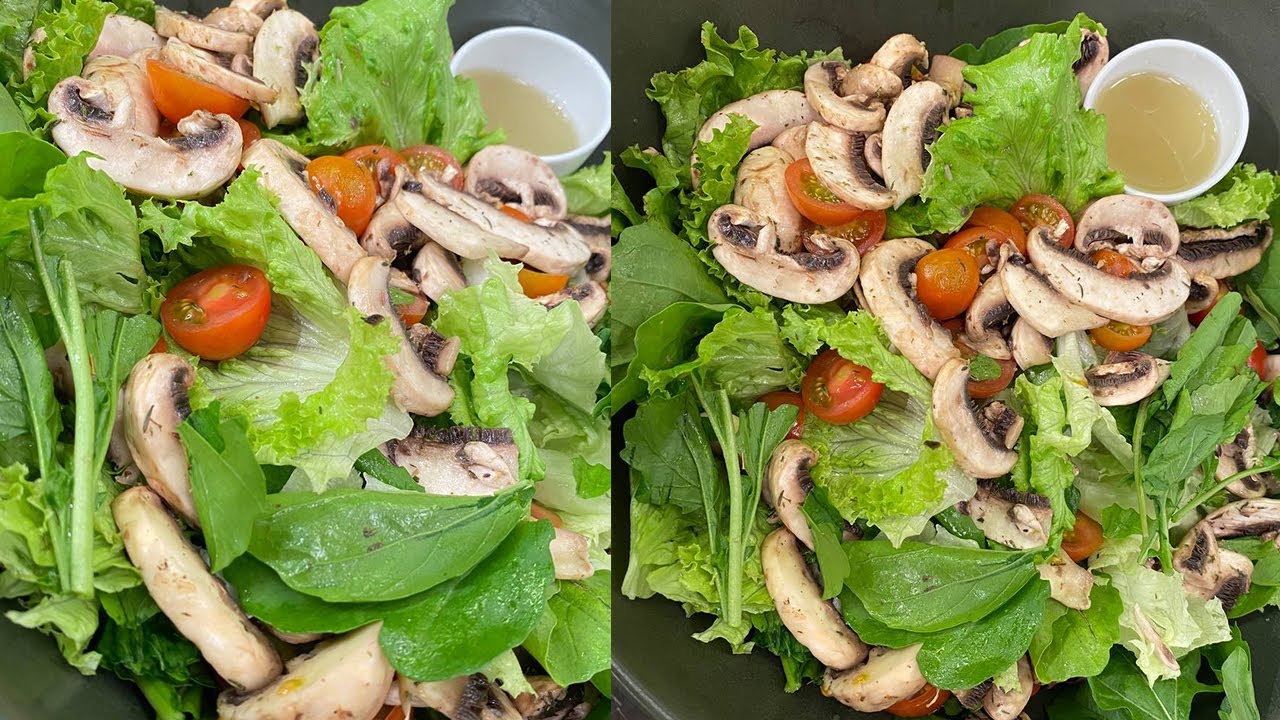 طريقة عمل سلطة المشروم | المطعم مع الشيف محمد حامد