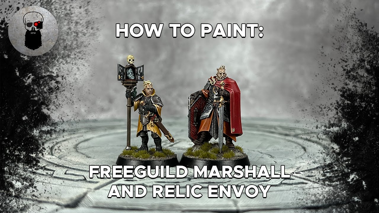 Contrast+ How to Paint: Freeguild Marshall and Relic Envoy - YouTube