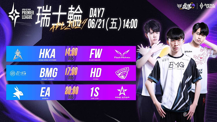 APL 2024 瑞士輪DAY7－2024/06/21《Garena傳說對決》