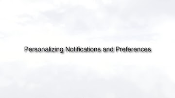 Personalizing Your Oracle Social Network Notifications and Preferences (Release 10)
