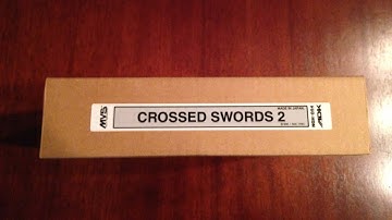 Unboxing a New Neo Geo MVS Conversion - Crossed Swords 2