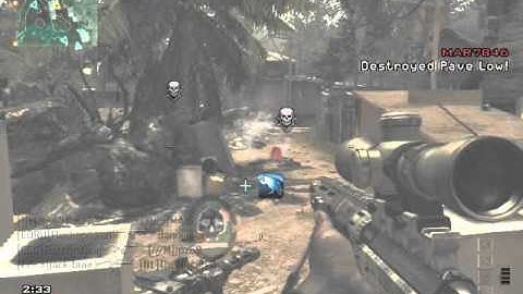 MW3 Random No Scope Hitmarker