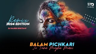 Balam Pichkari Remix 2024 | Holi Special | Dj Harsh | Visual - UD Creativity