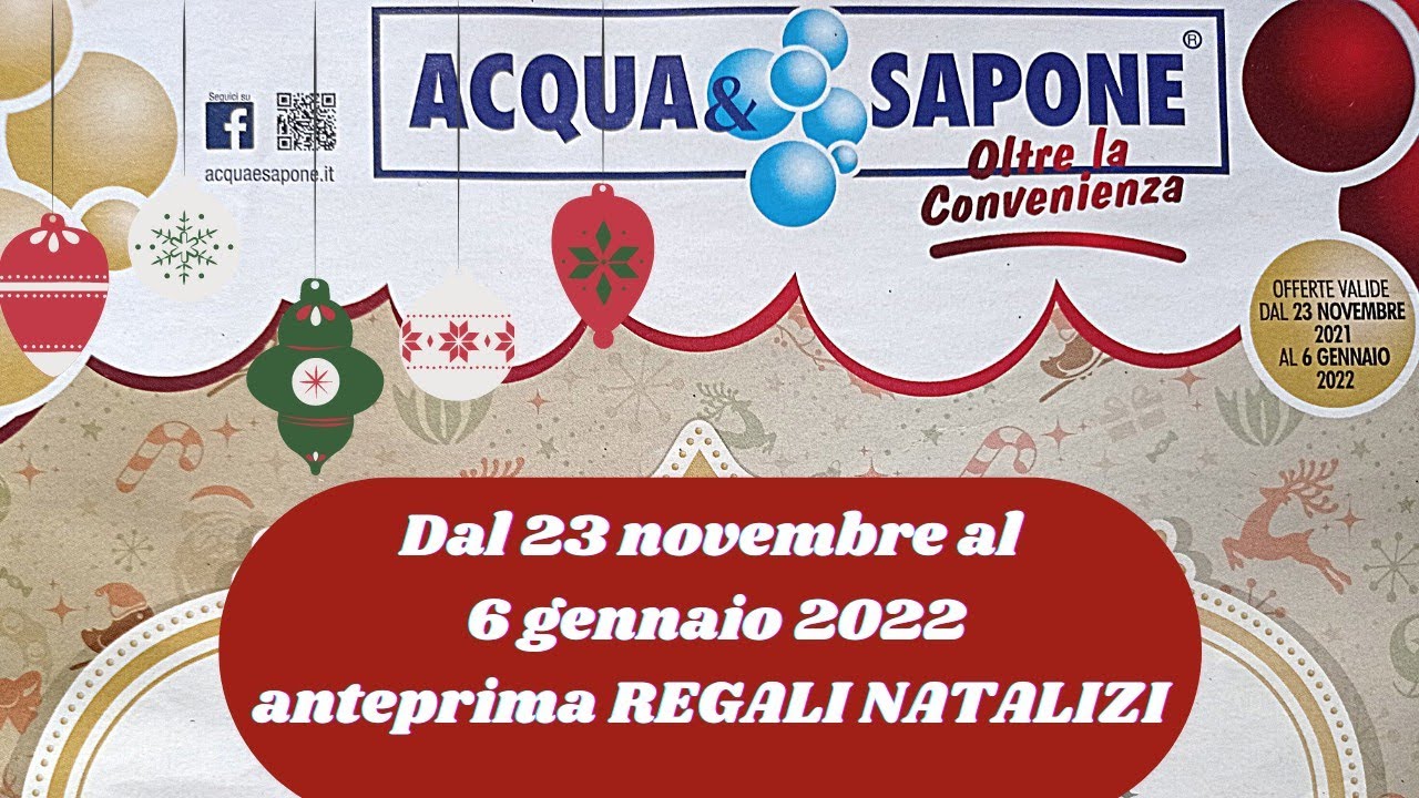 gift card acqua e sapone