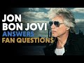Capture de la vidéo Bon Jovi Answers Fan Questions