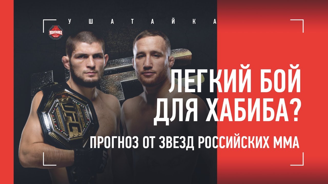 Хабиб vs Гейджи - прогнозы топовых российских бойцов / UFC 254