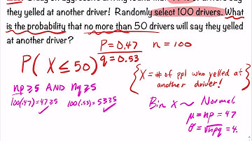 5.5 word problem - aggressive driving (binomial dist)