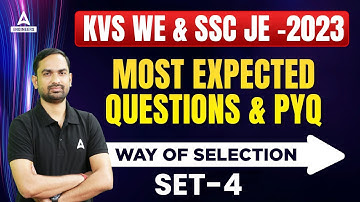 KVS TGT WE/SSC JE 2023 | Electrical Engineering Previous Year Questions | Most Expected Questions 4
