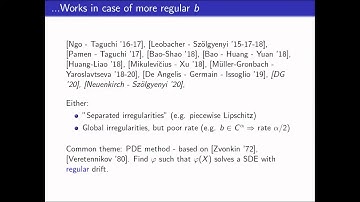 Máté Gerencsér – Approximation of SDEs – a stochastic sewing approach