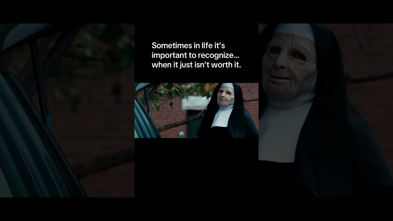 Sometimes in life it’s important to recognize… when it just isn’t worth it.