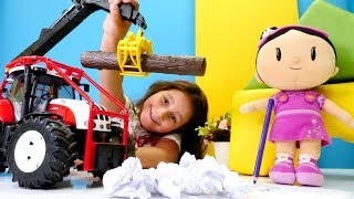 Şila Gereksiz Yere Kağıtları Harcıyor. Eğitici Çocuk Videosu