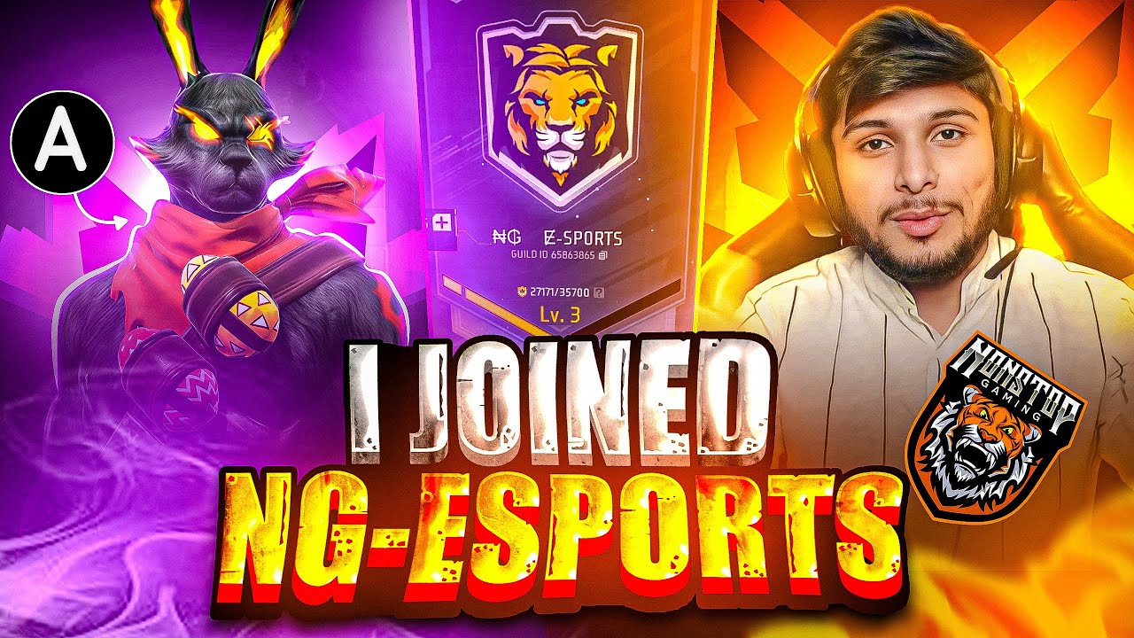 Nstar Esports Finally I Join NG esports🔥☠️|| @BlackShoutGaming @NonstopGaming_ - YouTube