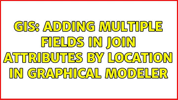 GIS: Adding multiple fields in join attributes by location in graphical modeler (2 Solutions!!)