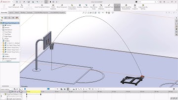 How I Simulated a Basketball Catapult in SOLIDWORKS | Motion Study Tutorial