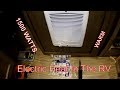 Adding electric heat to our RV