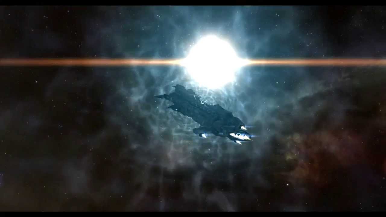 EVE Online Carrier Jump Demo YouTube