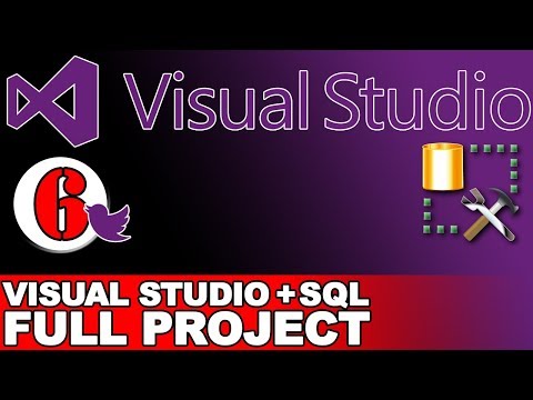 Insert - Visual Studio full project connected with SQL Data Base - Part 06