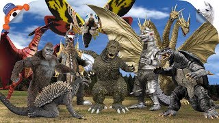 Godzilla Kaiju Party! | TobiAnimados