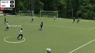6 6 26 CSA 2015 vs SSC (W 2-1) U11