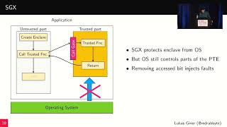 USENIX Security '22 - Repurposing Segmentation as a Practical LVI-NULL Mitigation in SGX
