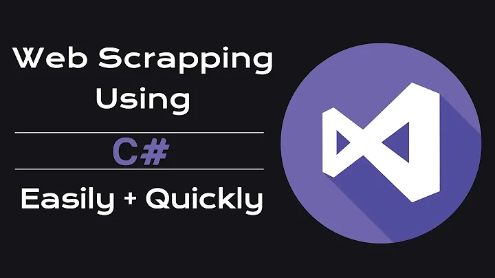 How to Scrape Data in C# | Web scrapping in Visual Studio