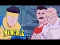 The Viltrumites Ambush Invincible, Allen, Omni-Man, Tech Jacket &amp; Oliver | Invincible Season 4