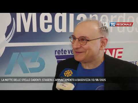 LA NOTTE DELLE STELLE CADENTI: STASERA L'APPUNTAMENTO A BASOVIZZA | 12/08/2025