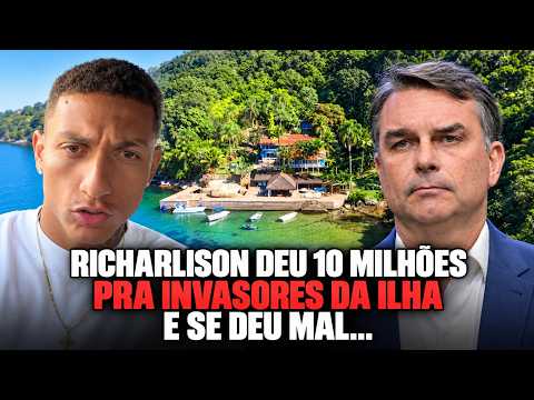RICHARLISON is at WAR with FLAVIO BOLSONARO in a 10 MILLION [currency] ISLAND DISPUTE...