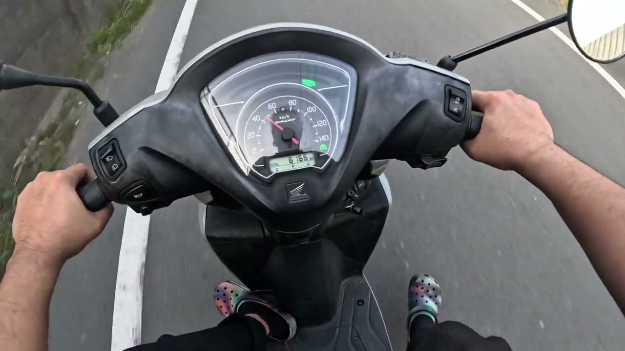 （バイク）DIO 110 ベーシック　0〜80 フル加速