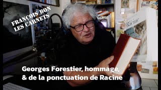 20240420 Georges Forestier Hommage Et De La Ponctuation Chez Racine