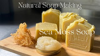 SEA MOSS SOAP ( COLD PROCESS SOAP MAKING)