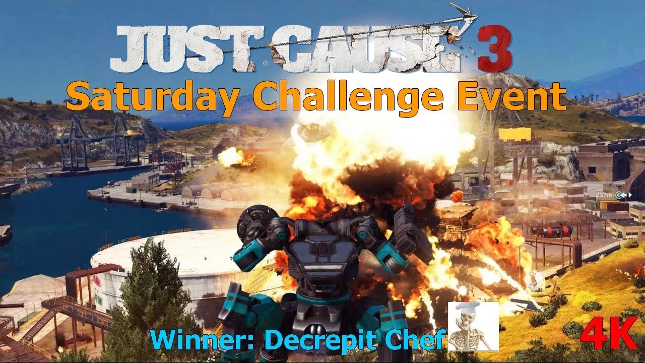 just cause 4 mods Just Cause 3 Saturday Challenge Event Aug 26