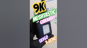 9k Meshtastic Giveaway: T-Echo #meshtastic #lora #lilygo #giveaway