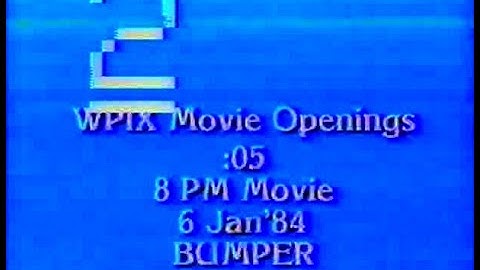 WPIX 8 O’Clock Movie Stuff, April 13, 1985