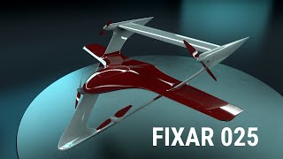 FIXAR 025 - Autonomous Long-Range eVTOL