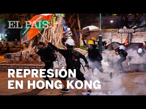 La VIOLENCIA POLICIAL sacude las protestas de HONG KONG