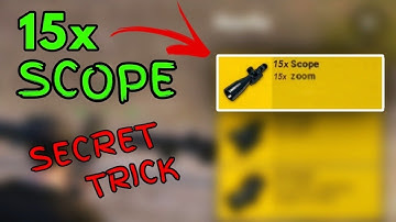 IS IT 15x SCOPE | 3x Scope bug PUBG Mobile 0.9.1 Android/iOS