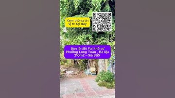 🌟 BÁN LÔ ĐẤT VIP BÀ RỊA | MẶT TIỀN ĐƯỜNG TRẦN QUANG DIỆU 🌟