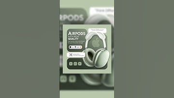 Apple AirPods Max🎧 #photoshop #graphicdesign #apple #airpods #max #shorts #trending #poster #design
