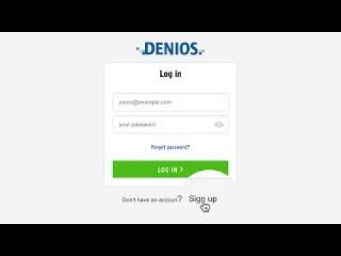 DENIOS connect - Aktivierung des Accounts