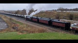 The Empress CPR 2816 steam train comes to Minot,ND April 29 &30 2024