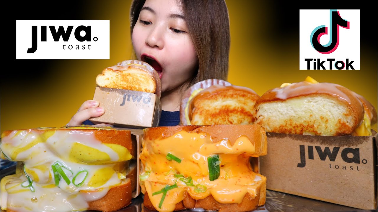 MUKBANG JIWA TOAST VIRAL TIKTOK KEBESARAN, GAK MUAT